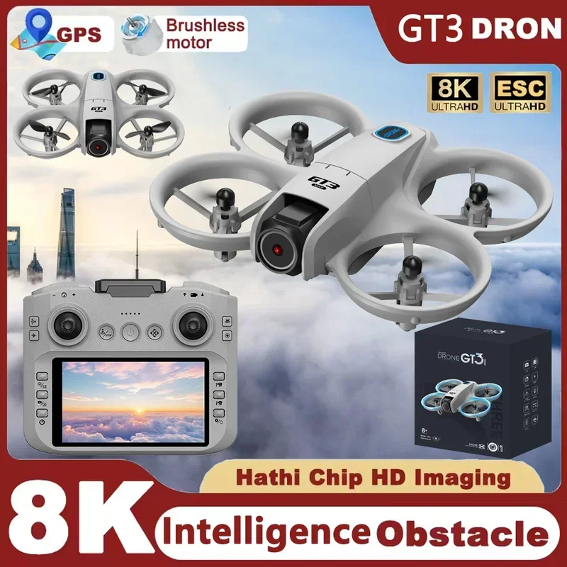 GT3 Mini NEW Drone Rc Quadcopt - Drone Camera With Gimbal recension och pris