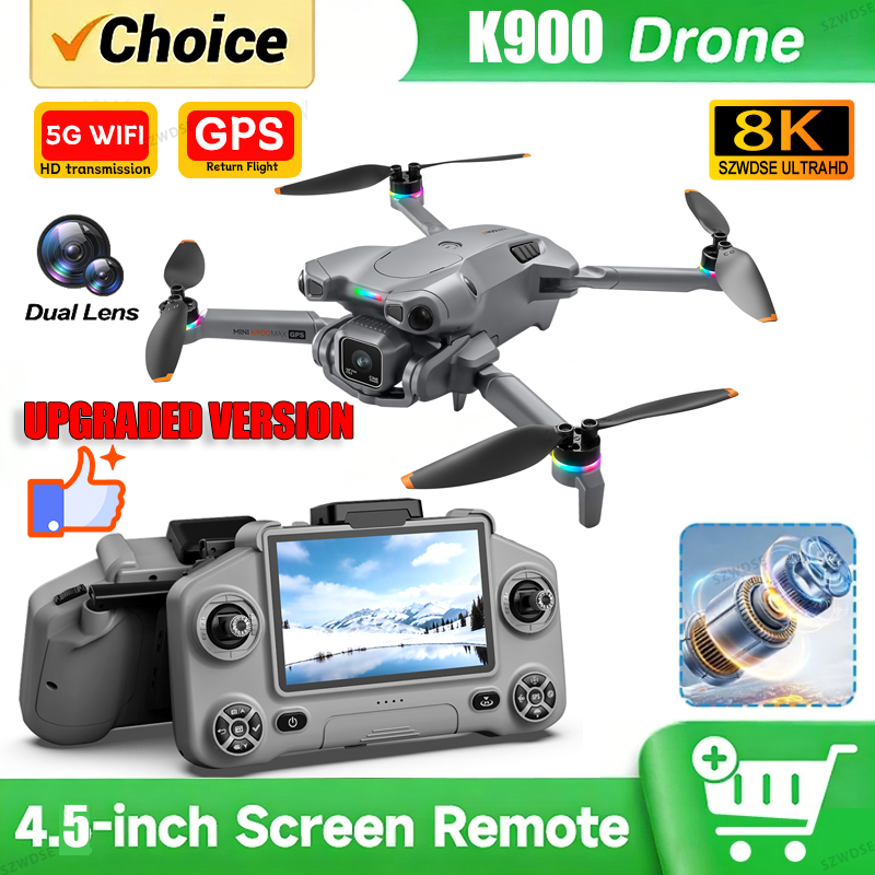 New K900 MAX GPS Drone with 4K - Drone Camera Night Vision recension och pris