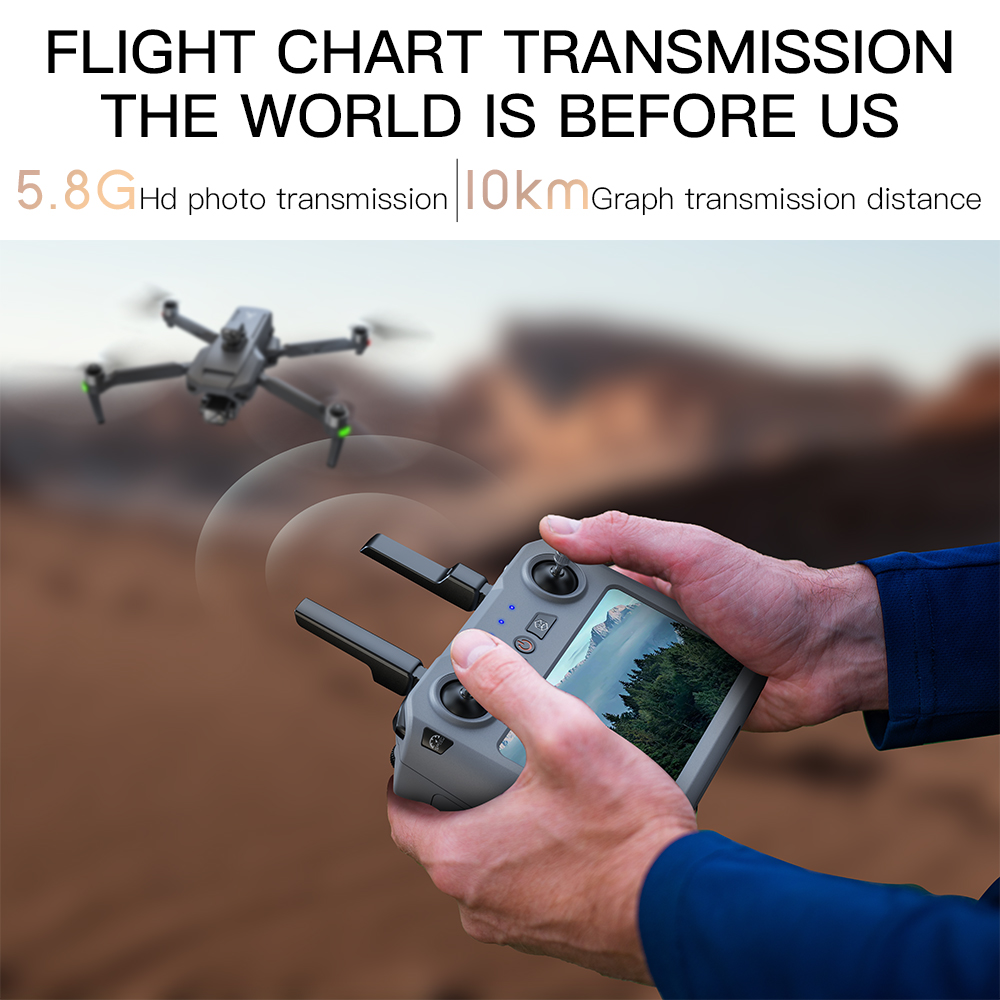 Teeggi SG909 MAX GPS Drone Wit - Drone Camera With Gimbal recension och pris