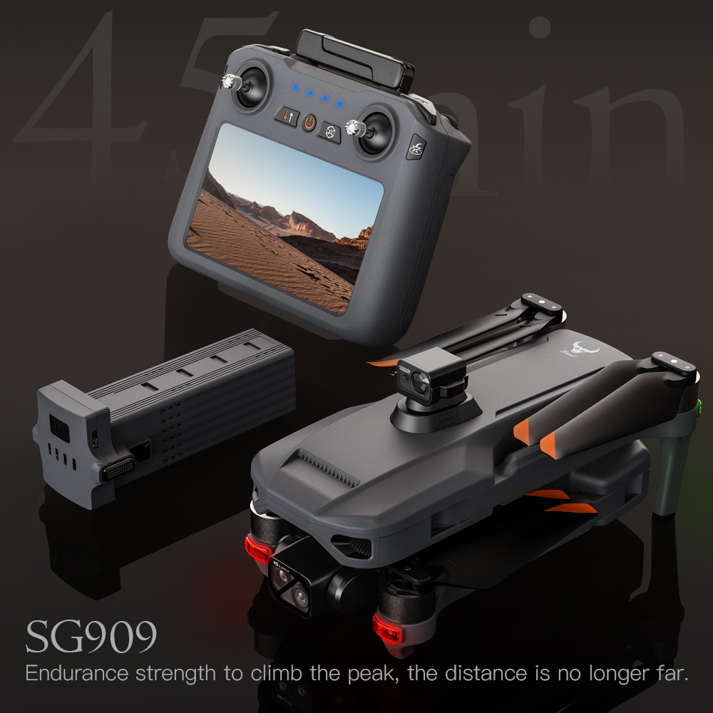 Teeggi SG909 MAX GPS Drone Wit - Drone Camera With Gimbal recension och pris