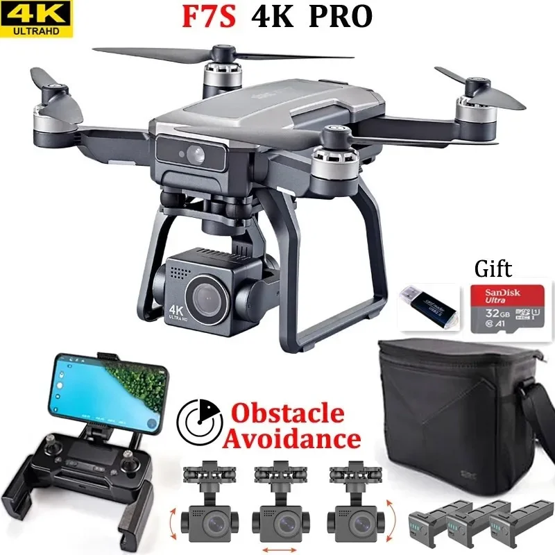 SJRC F7s 4K PRO Drone 4K obsca - Drone Camera With Gimbal recension och pris