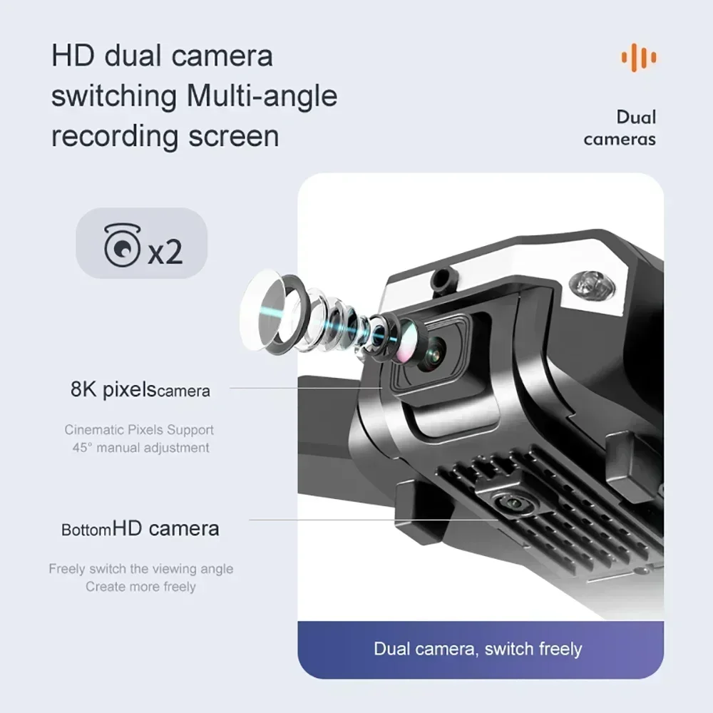 G6 pro Drone with 8K Dual Came - Drone Camera Mount recension och pris