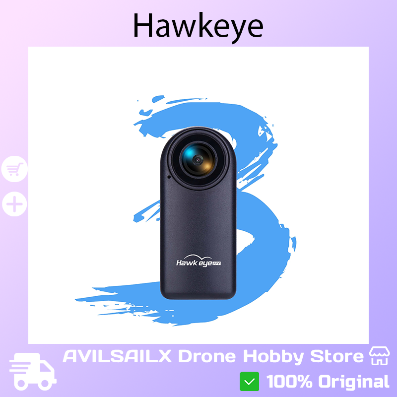 Hawkeye Thumb 3 4K Mini Action - Drone Camera Vlog recension och pris