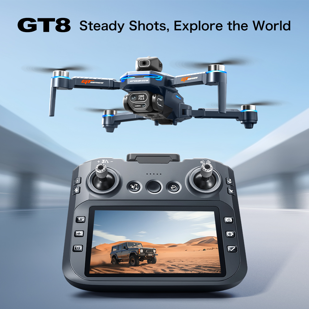 GT8 Obstacle Avoidance Aerial  - Drone Camera Hd recension och pris